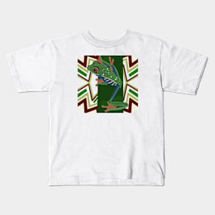 Fun Tree Frog Design Kids T-Shirt